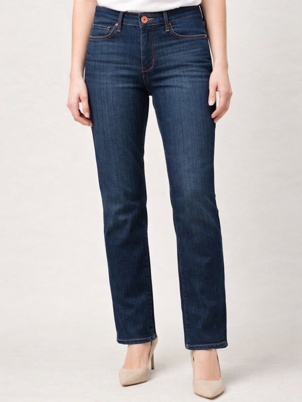 Earnest Sewn Zazo 267 Straight Leg Jeans NWT Size 28 Premium Dark Wash Mid Rise